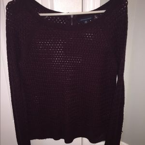 MAROON sweater
